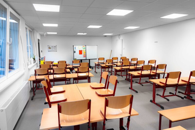 Innenansicht Schulcontaineranlage Remscheid