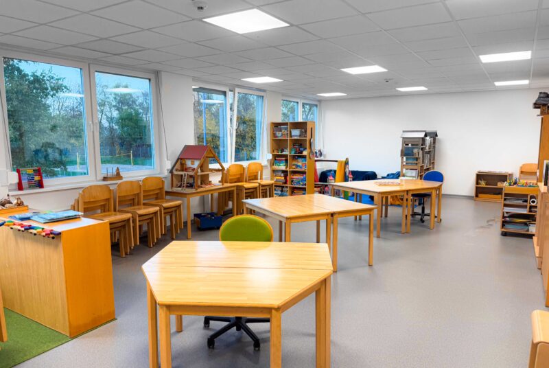 Innenansicht Schulcontaineranlage Remscheid